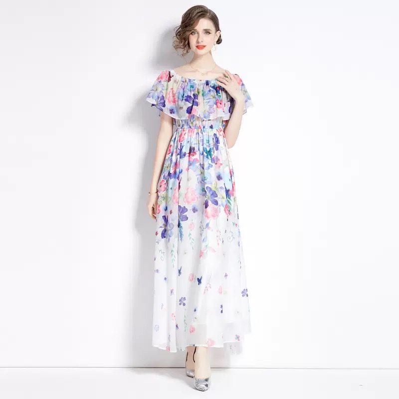 Same day different girl floral dress CD770 images